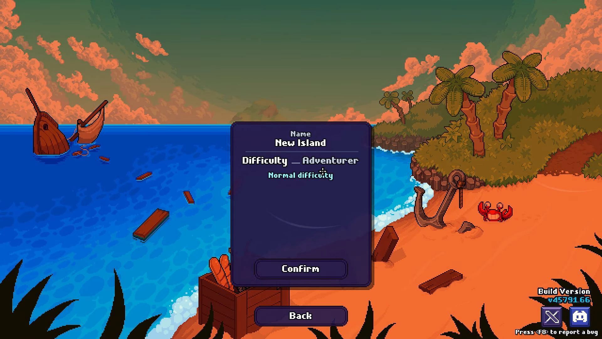 Choosing difficulty in Tinkerlands (Image via HypeTrain Digital)